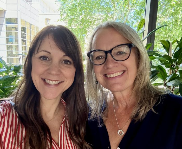 Jenny Pollock and Emma Shute
